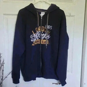 Women's London Knight's Zip  Up Hoodie Size Large